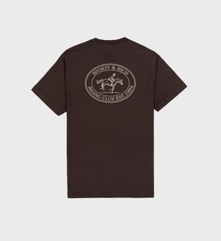 Riding Club T-Shirt - Chocolate/Cream