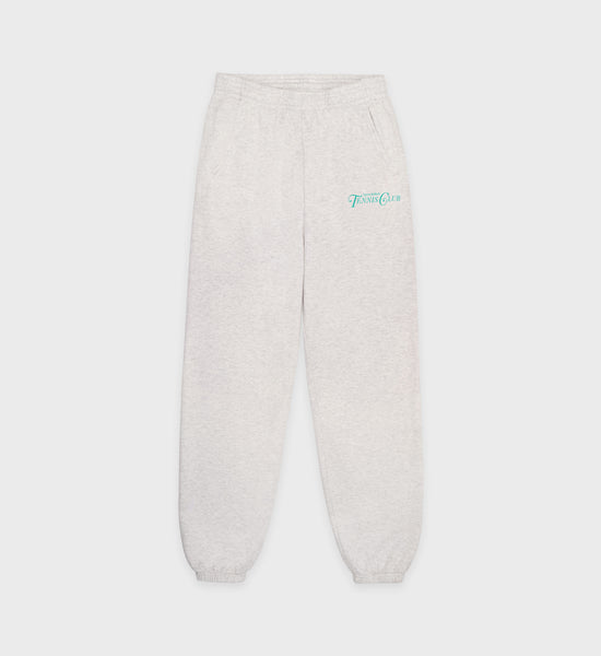 Rizzoli Tennis Sweatpant - Heather Gray/Caribbean