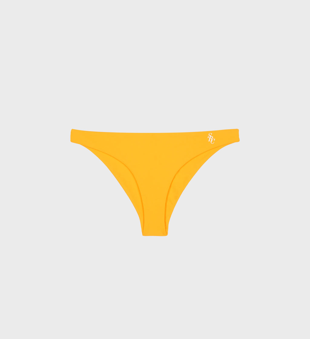 Romy Bikini Bottom - Saffron – Sporty & Rich