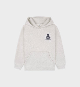 Royal Club Kids Hoodie - Heather Gray/Navy