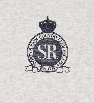 Pantalon de survêtement enfant Royal Club - Gris Chiné/Marine