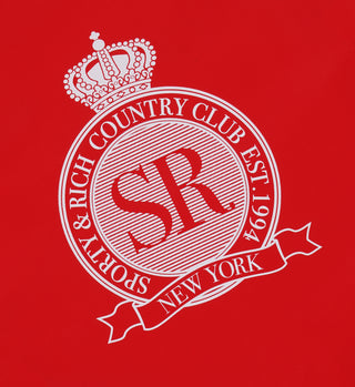 Royal Club Tennis Bag - Bright Red/White