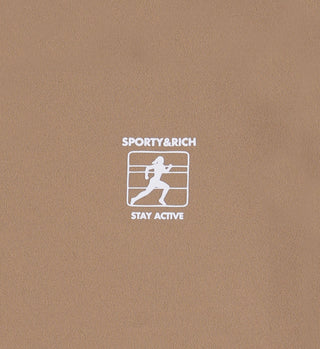 Runner Biker Short - Espresso/White