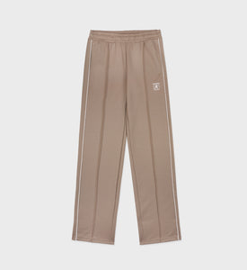 Runner Track Pants - Espresso/White