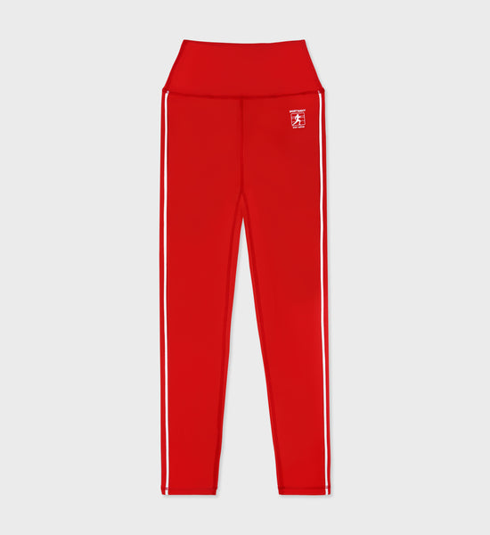 Runner Box Legging - Sports Red/White