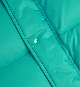 Running Woman Puffer Jacket - Spring Green