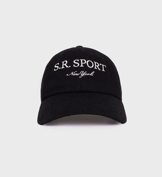 Bonnet en laine S.R. Sport - Noir Fadé/Crème