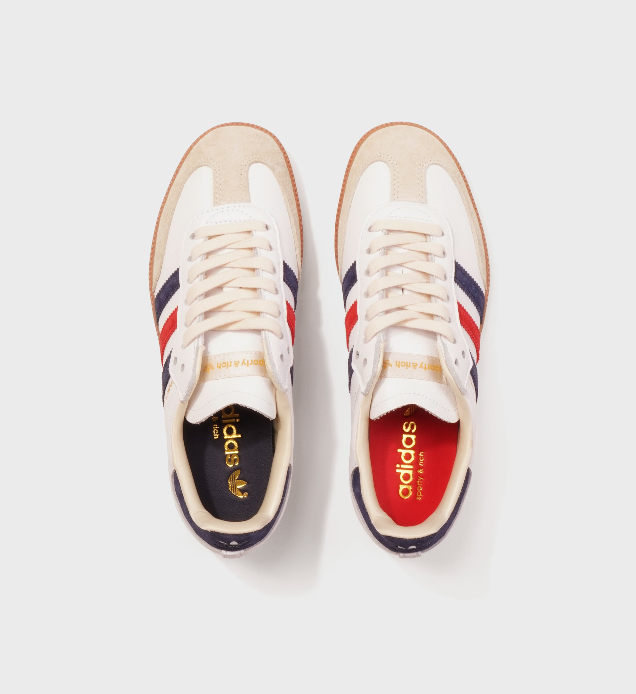 Samba - White/Sports Red/Navy Sporty & Rich Samba - White/Sports Red/Navy Sporty & Rich