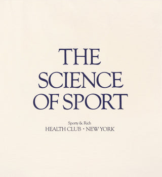 Science of Sport T-Shirt - Cream/Navy