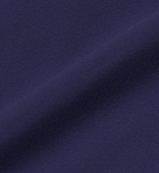 Serif Logo Longsleeve Active Tee - Navy/White