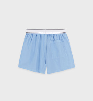 Serif Logo Boxer Short - Sky Blue