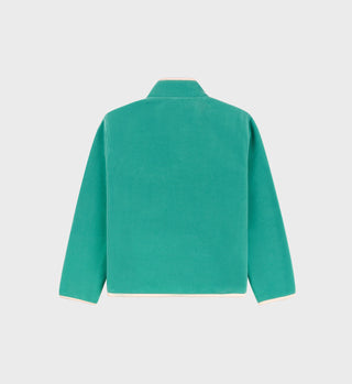 Serif Logo Kids Polar Sweatshirt - Spring Green