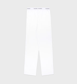 Serif Logo Pyjama Trousers - White/Lilac