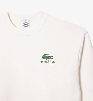 Play Tennis Crewneck - Farine/Green