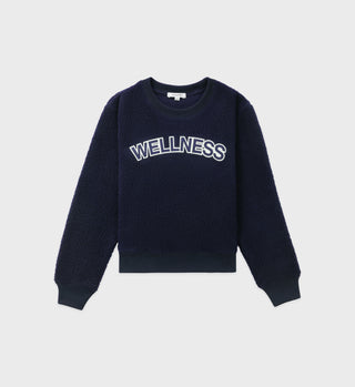 Sherpa Wellness Crewneck - Navy