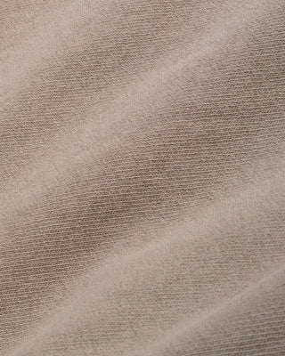 Close-up of beige fabric texture