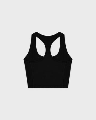 Signature Logo Sports Tank - Black/White