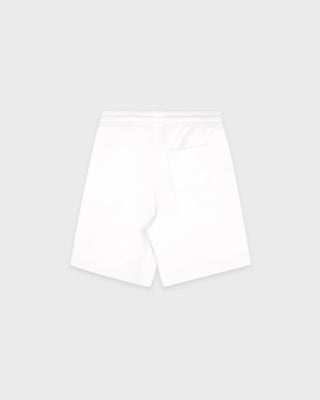 Signature Logo Kids Terry Short - White/Light Navy