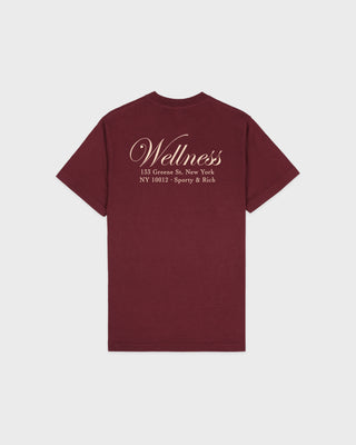 Soho T-Shirt - Merlot/Cream