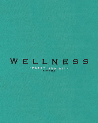 Spellout Embroidered Disco Short - Spring Green/Faded Black