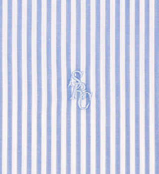 SRC Oversized Shirt - Periwinkle Striped