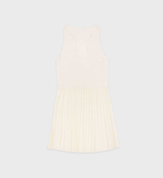 SRC Tennis Dress - Milk/Washed Kelly