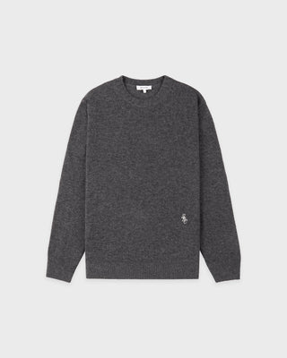 SRC Cashmere Sweater Men - Light Grey/White