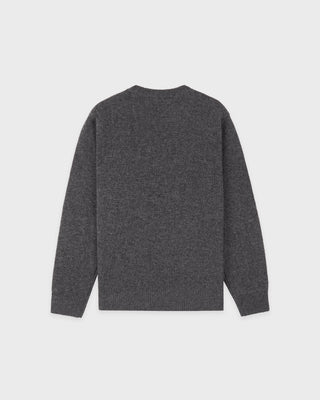 SRC Cashmere Sweater Men - Light Grey/White