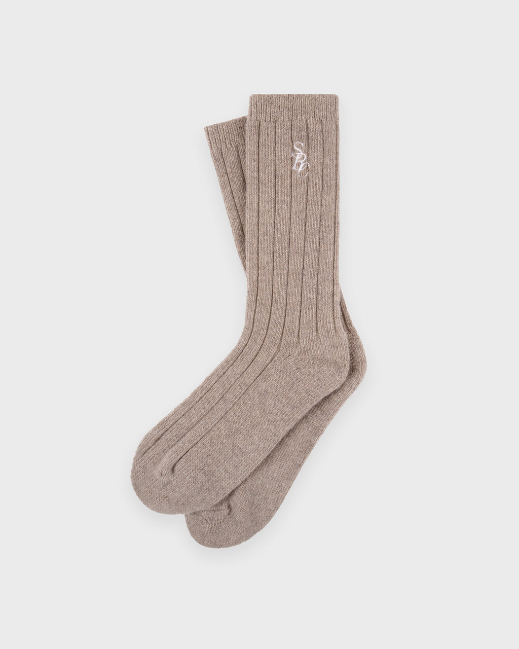 SRC Cashmere Socks - Tapioca – Sporty & Rich