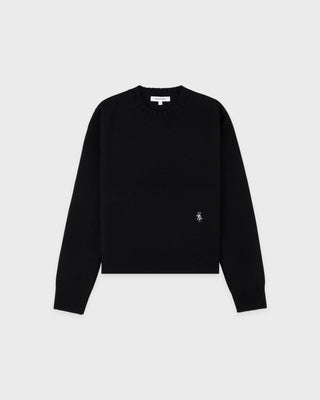 SRC Cashmere Sweater - Black/White