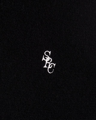 SRC Cashmere Sweater - Black/White