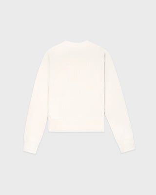 SRC Cashmere Sweater - Ecru/Navy