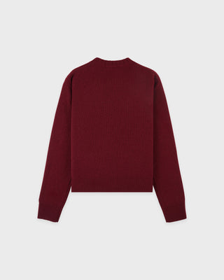 SRC Cashmere Sweater - Merlot