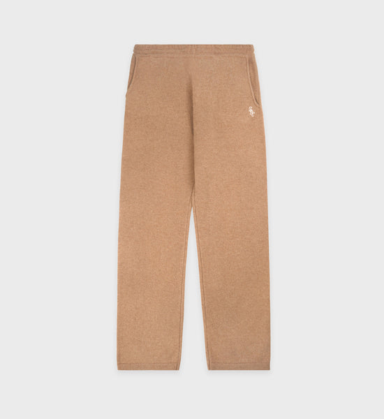 SRC Cashmere Trousers - Camel/White