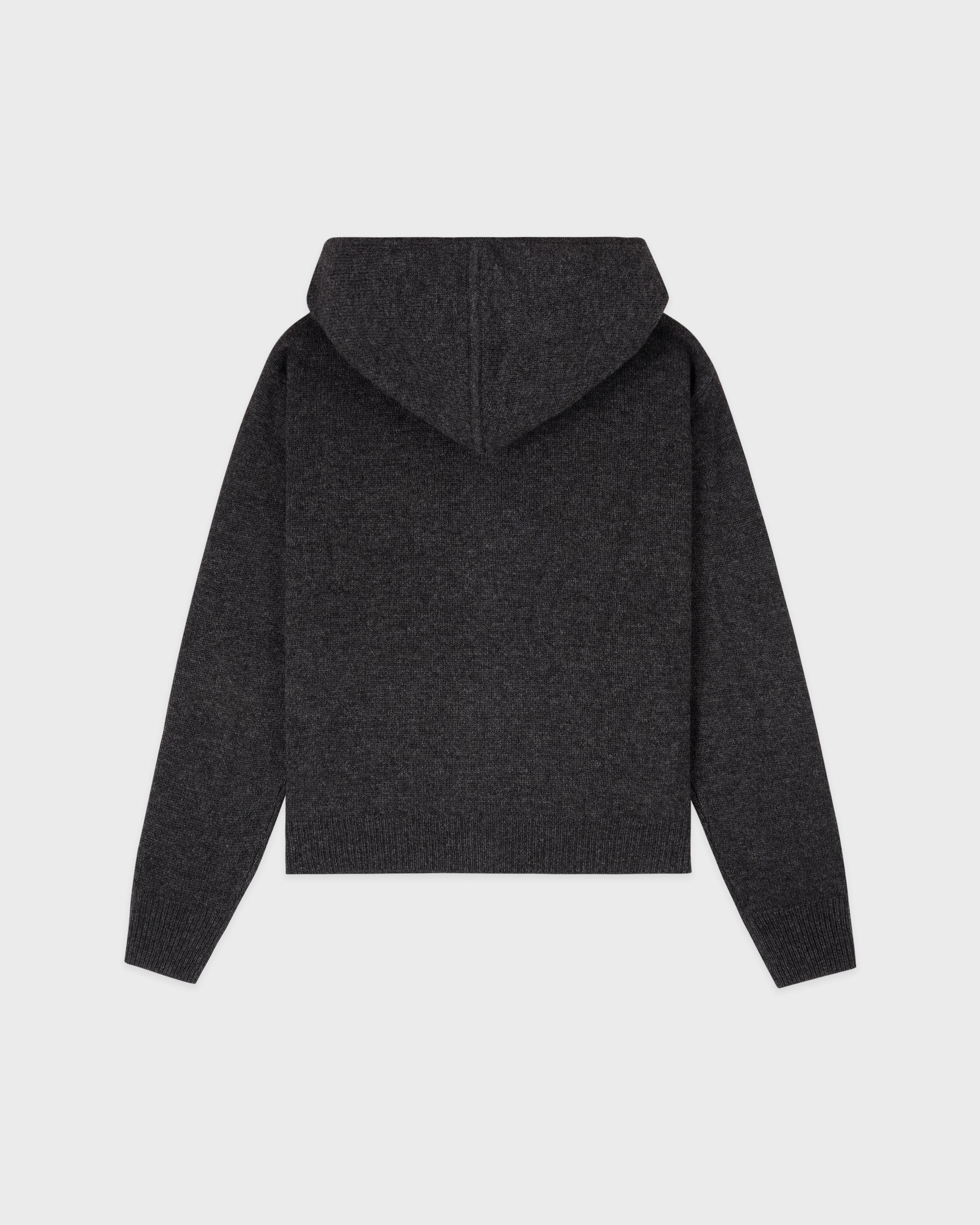 SRC Cashmere Zip Hoodie - Dark Grey – Sporty & Rich