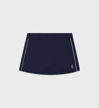SRC Court Skirt - Navy/White