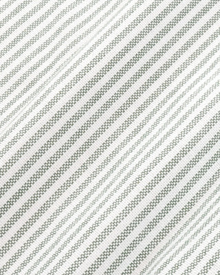 SRC Oversized Oxford Shirt - Forest striped