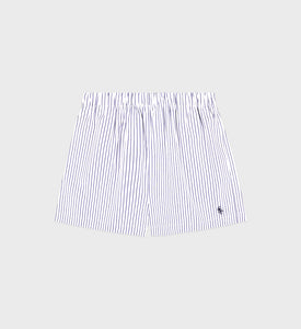 SRC Poplin Short - Blue Striped