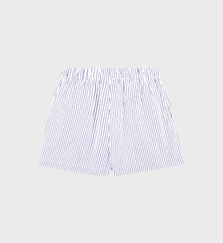 SRC Poplin Short - Blue Striped