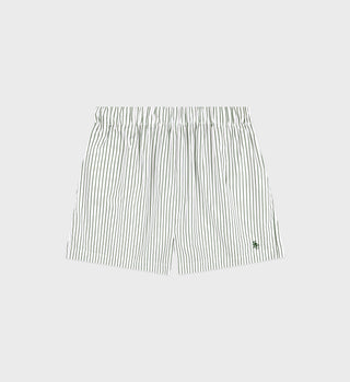 SRC Poplin Short - Forest Striped