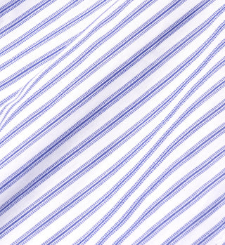 SRC Shirt - White/Blue Striped