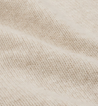 SRC Wool Turtleneck - Cream/White