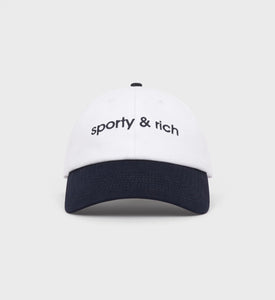 Avant Garde Hat - White/Navy