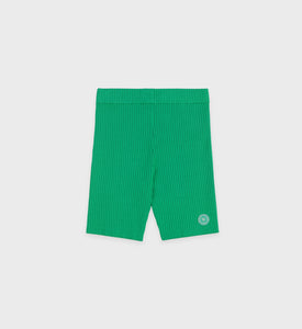 SRHWC Ribbed Biker Short - Verde