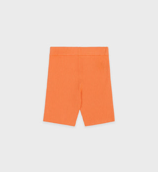 SRHWC Ribbed Biker Short - Peach