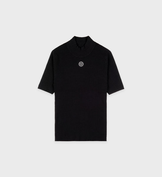 SRHWC Ribbed T-Shirt - Black