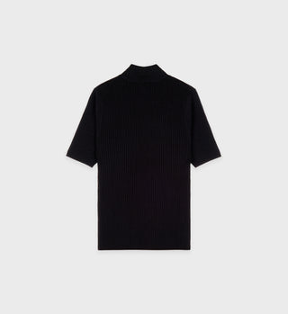 SRHWC Ribbed T-Shirt - Black