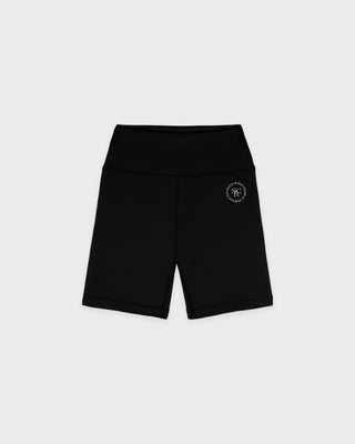SRHWC Biker Short - Black/White