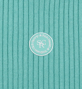 SRHWC Ribbed Biker Short - Aquamarine