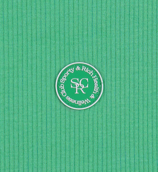 SRHWC Ribbed Tank - Verde/White
